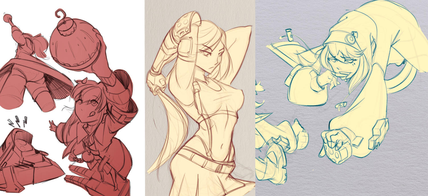Sketch pages